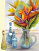 Bird of Paradise and Bottle