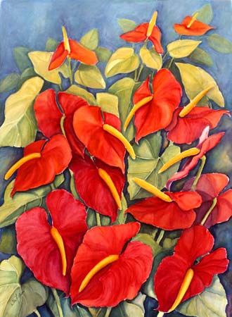 Anthuriums